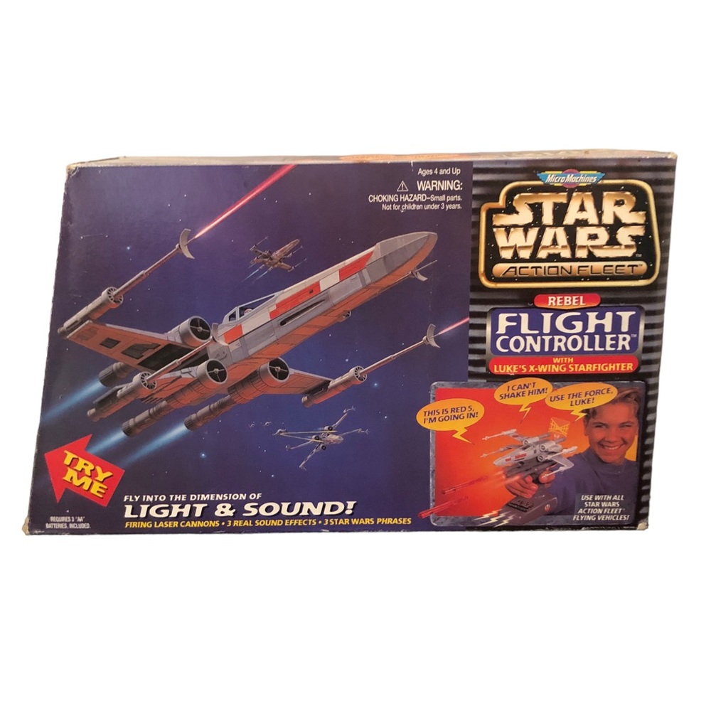Star Wars Action Fleet Rebel Flight Controller with Luke’s X-Wing Starfighter